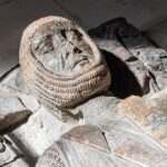 Londra’daki Temple Church’te William Marshal’a atfedilen olası mezar heykeli