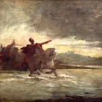 Julius Caesar Rubicon Nehri'ni Geçerken, Philip de László, 1891.