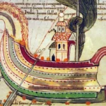 10. yüzyıldan kalma ejderhalı Viking gemisi.