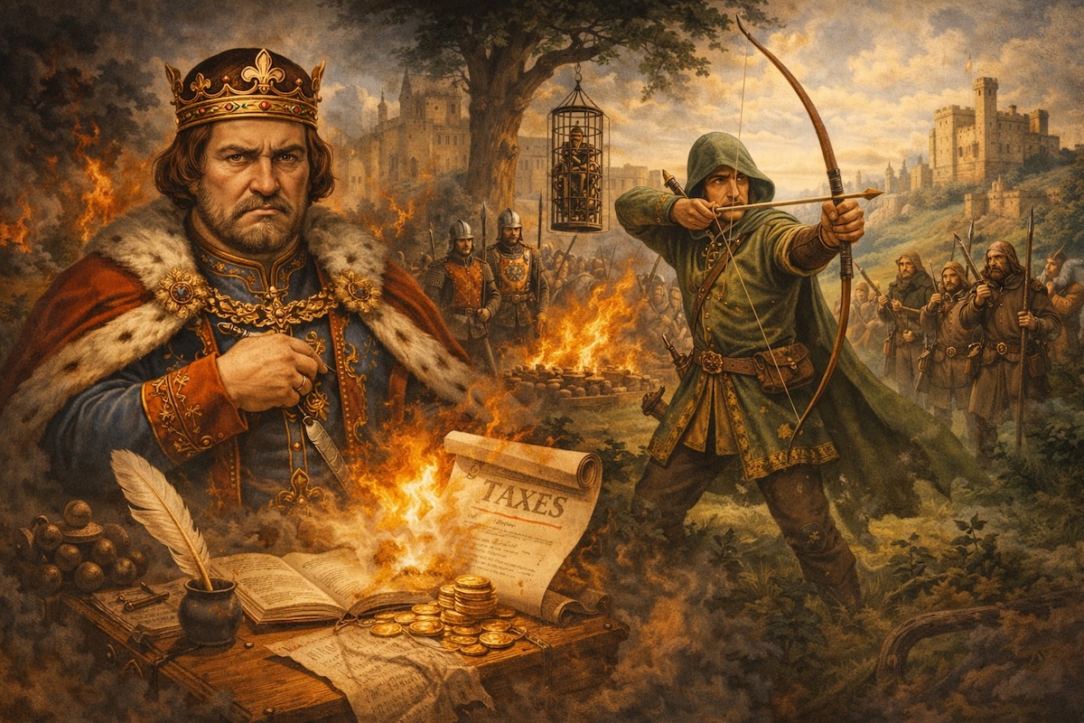 Krallar ve haydutlar_ Robin Hood'un karşısı