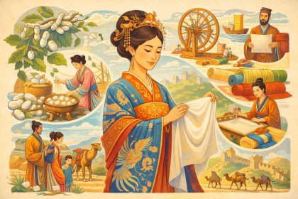 Antik Çin'de İpeğin Tarihi